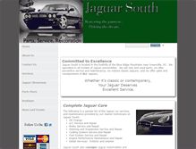 Tablet Screenshot of jaguarsouth.com